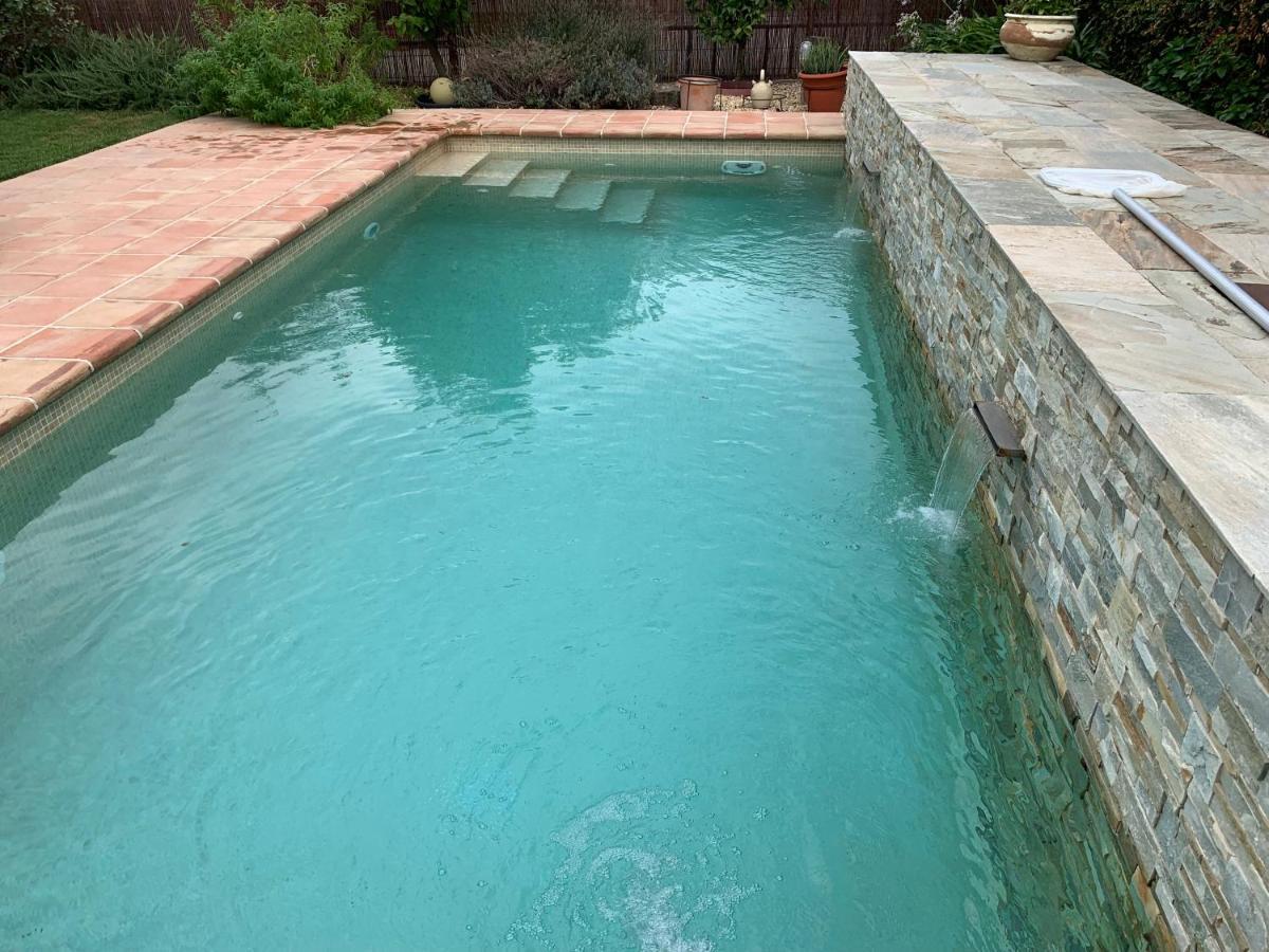 Can Rucall Piscina Compartida Vilamacolum Exterior foto