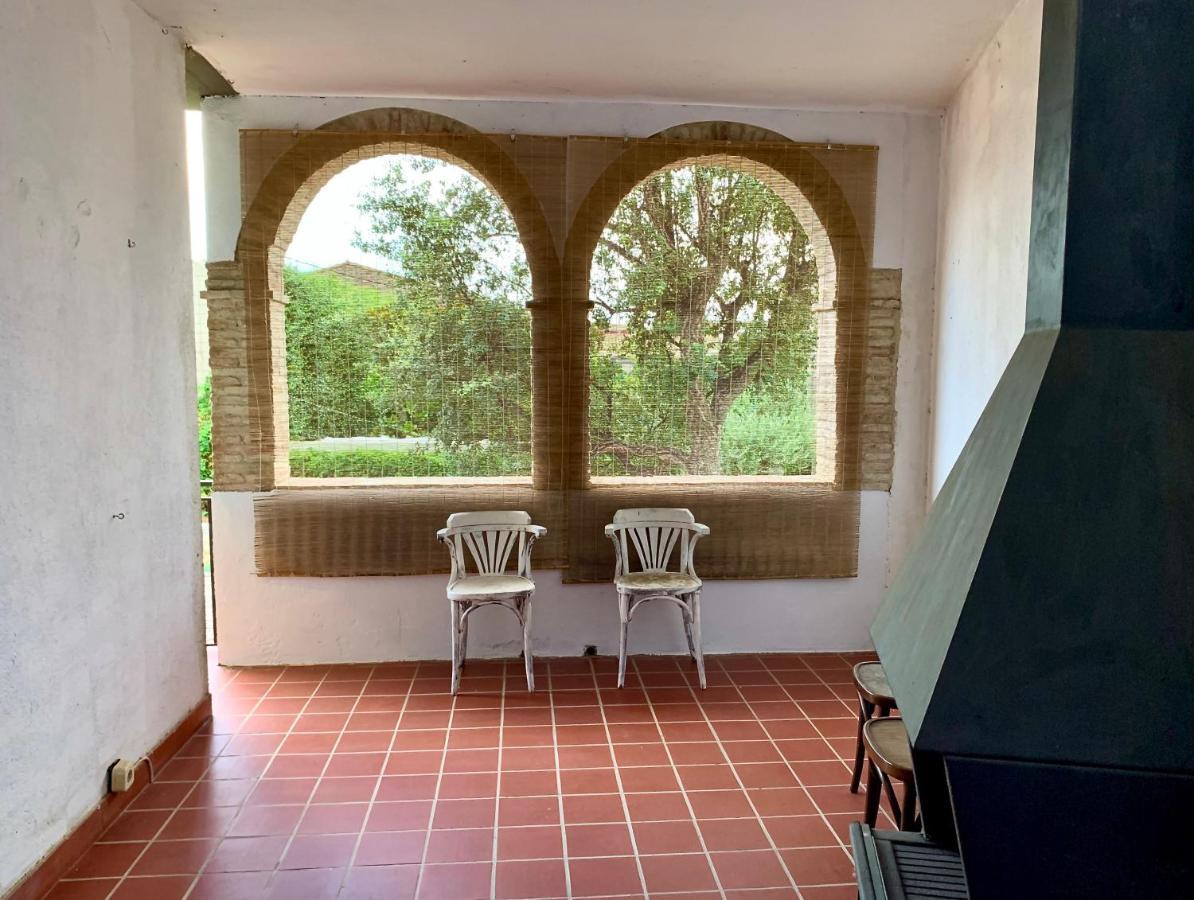 Can Rucall Piscina Compartida Vilamacolum Exterior foto