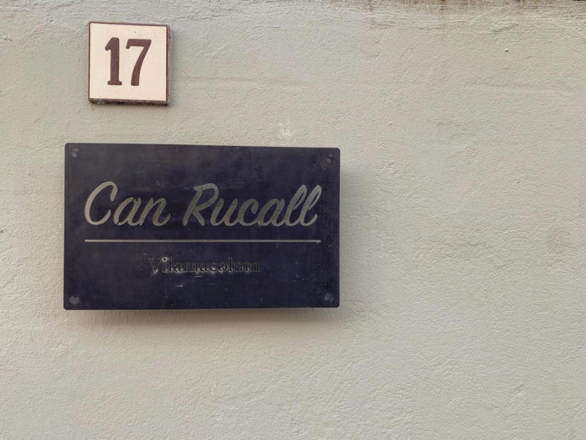 Can Rucall Piscina Compartida Vilamacolum Exterior foto